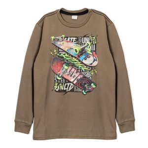 REMERA NIÑO CON ESTAMPA SKATE