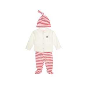 cajita de regalon plush rayada beba