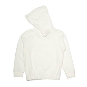 buza beba de plush acanalado (blanco)