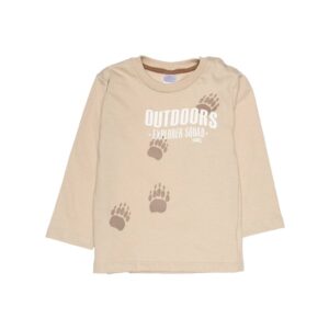 remera bebe patitas (verde)