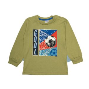 remera bebe gol (melange)