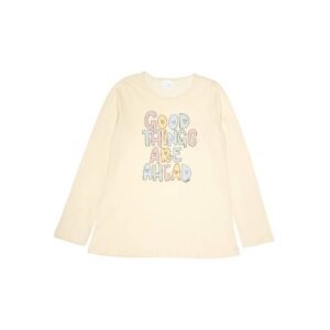 remera niña letras (coral)