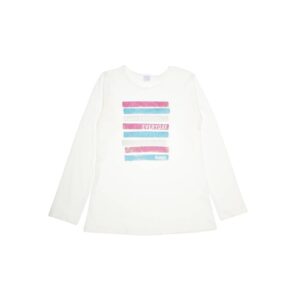 remera niña lineas (crudo)