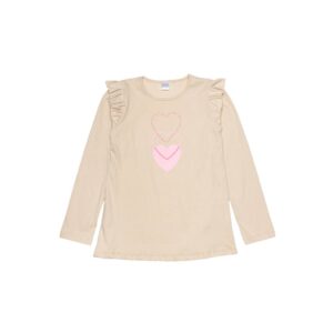 remera niña corazon