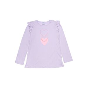 remera niña corazon