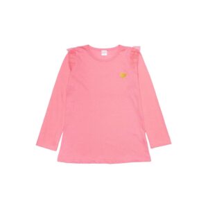 remera niña corazon bordado (crudo)