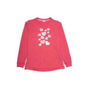 buzo niña corazones (rosa)