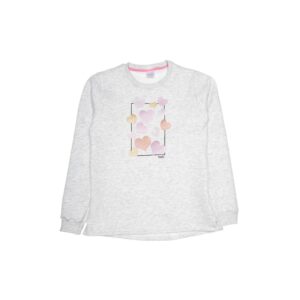 buzo niña corazones (rosa)