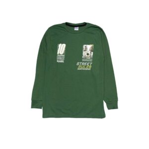 remera niño futbol (azul)