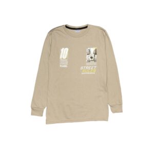 remera niño futbol (azul)