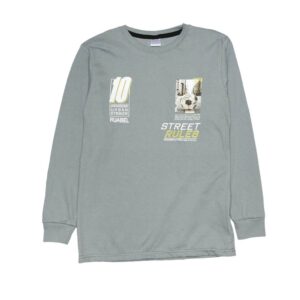 remera niño futbol (azul)