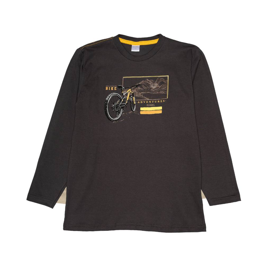 remera niño bici (gris) (copia)