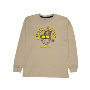 remera niño monkey (naranja)