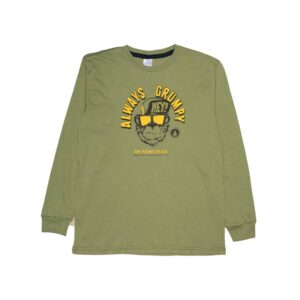 remera niño monkey (naranja)