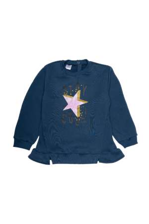 buzo beba estrella (azul)
