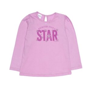Remera beba star manga princesa