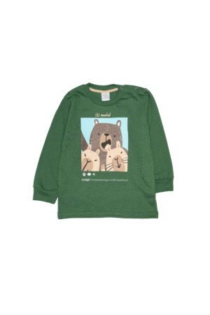 Remera Bebé Capibara Selfie