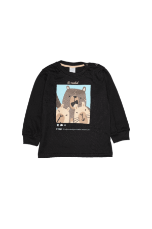 Remera Bebé Capibara Selfie