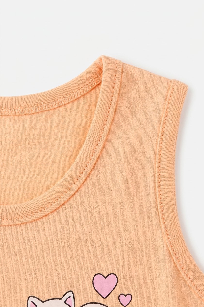 Musculosa de beba con estampa gatitos - Imagen 2