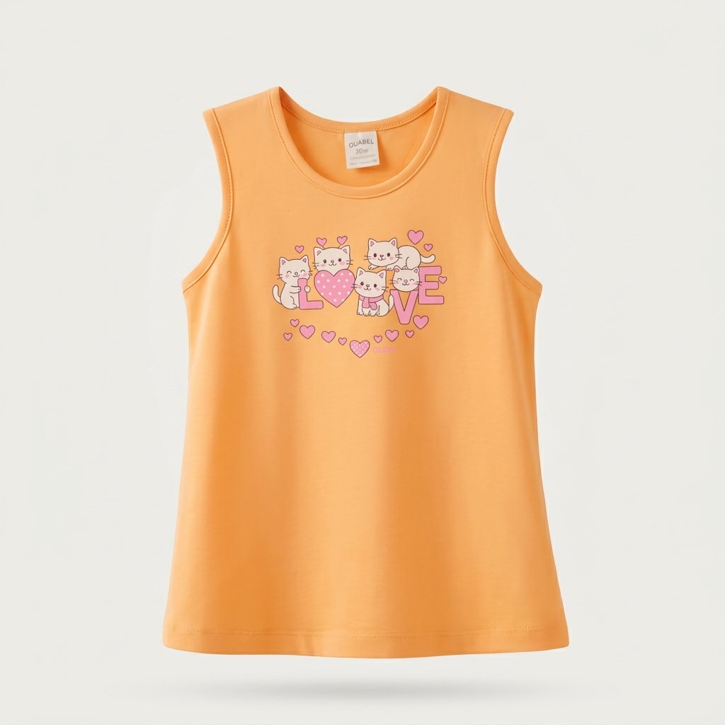 Musculosa de beba con estampa gatitos - Imagen 4