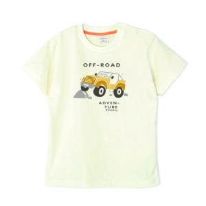 Remera de bebe con estampa jeep
