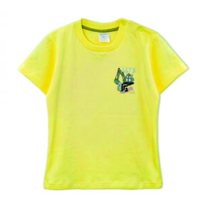 Remera de bebe con estampa grua