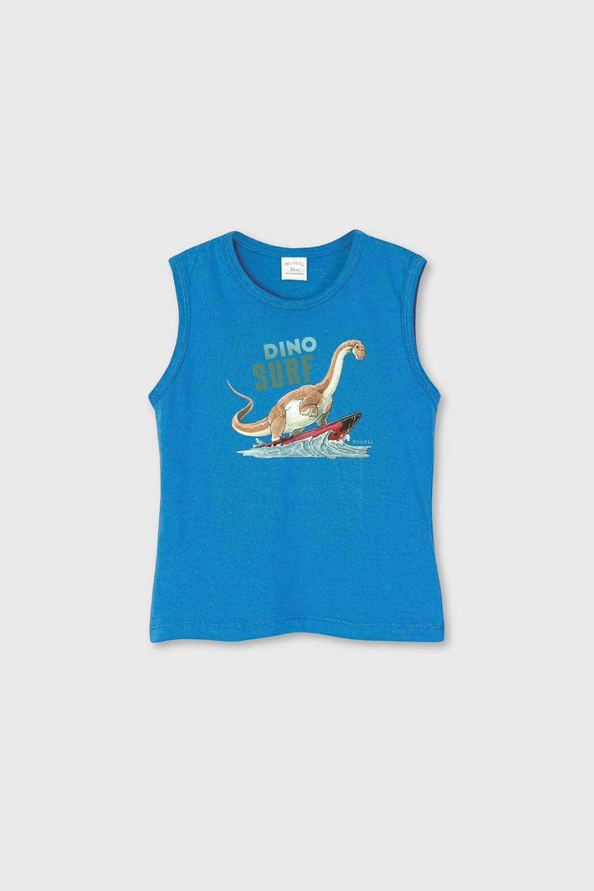 Musculosa de bebe con estampa dino surf - Imagen 3