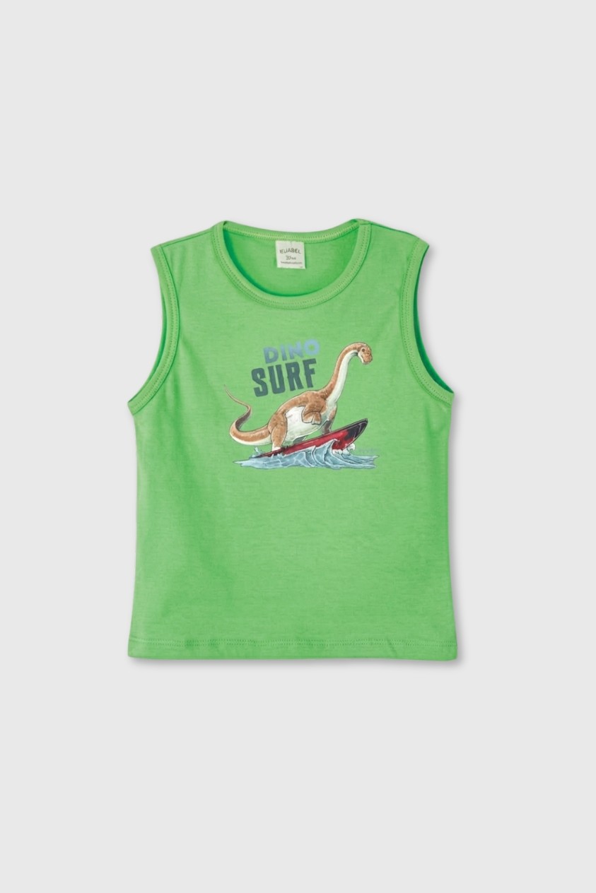 Musculosa de bebe con estampa dino surf - Imagen 6