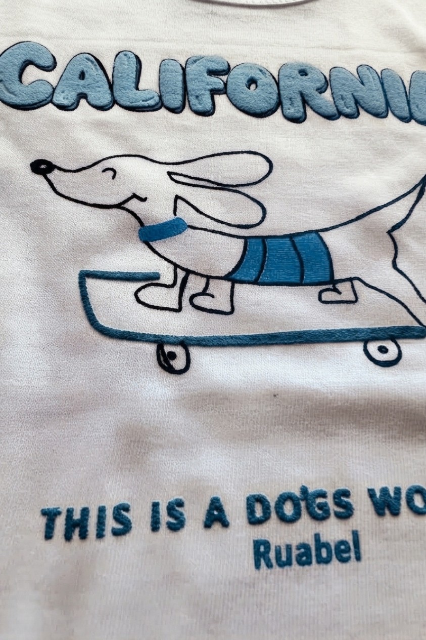 Musculosa de bebe con estampa perrito skate - Imagen 4
