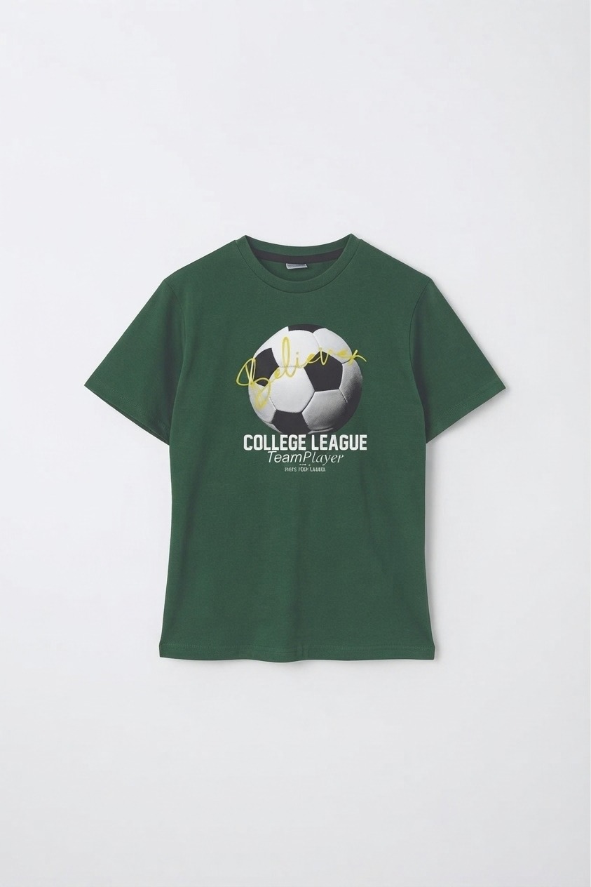 Remera de niño con estampa pelota