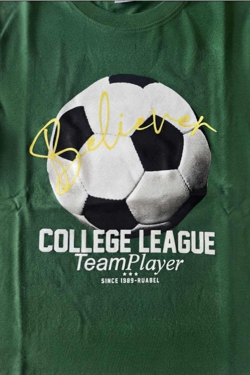 Remera de niño con estampa pelota - Imagen 4