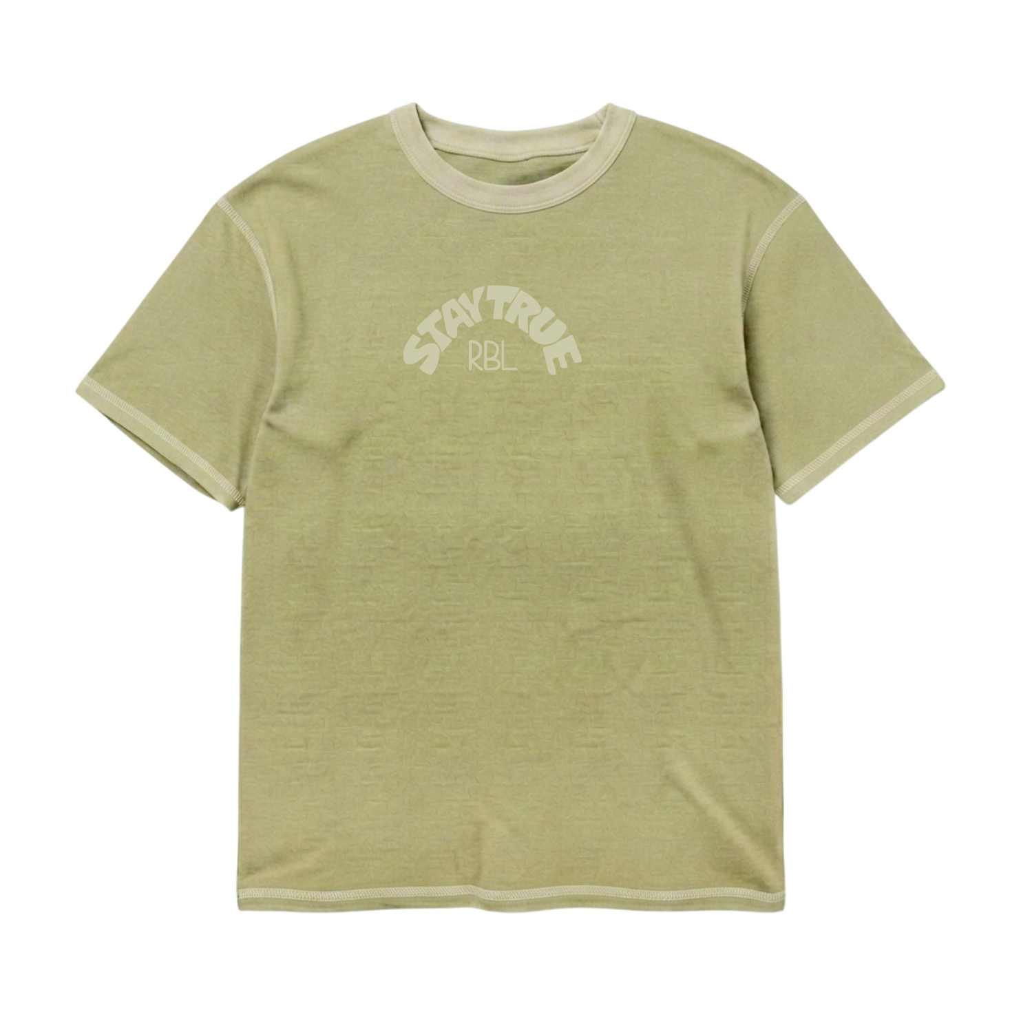 Remera de niño con bordador y estampa stay true - Imagen 5